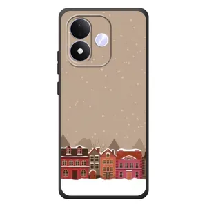 Новорічні, Святкові Чохли для Xiaomi Redmi Note 17 - 2024 год (Зимове місто)