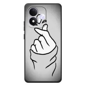 Чехол с принтом для Xiaomi Redmi Note 17 (AlphaPrint - Знак сердечка) (Значок Love)