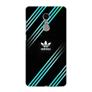 Чехлы Адидас для Xiaomi Redmi Note 4 (AlphaPrint) (Адидас с полосами)