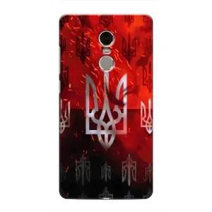 Украинские Чехлы для Xiaomi Redmi Note 4 с картинкой УПА (AlphaPrint) (ГЕРБ УПА)