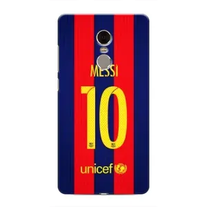 Чохли Мессі для Xiaomi Redmi Note 4 (AlphaPrint) (Messi Barca 10)