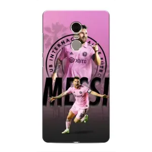 Чохли для Сяомі Редмі Ноут 4 - Лео Мессі Маямі (Messi Miami)