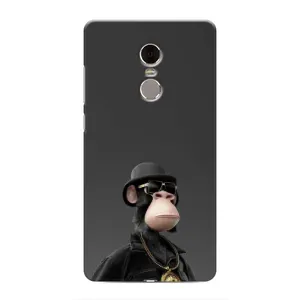 Чехлы с Обезьянами NFT для Xiaomi Redmi Note 4 (AlphaPrint) (Обезьяна NFT)
