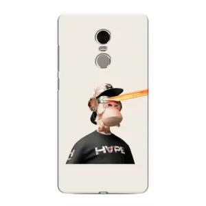 Чехлы с Обезьянами NFT для Xiaomi Redmi Note 4 (AlphaPrint) (обезьяна NFT в очках)