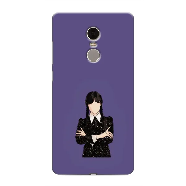 Чохол з принтом «Венздей у чорному» для Xiaomi Redmi Note 4