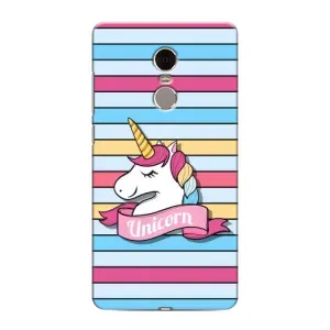Чехол для Редми Нот 4 - (Единорожки - Новинки) (AlphaPrint) (Unicorn)