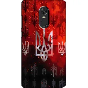 Украинские Чехлы для Xiaomi Redmi Note 4X с картинкой УПА (AlphaPrint) (ГЕРБ УПА)
