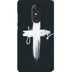 Чехол для Xiaomi Redmi Note 4X (AlphaPrint) - (Христианские) (Иисус)