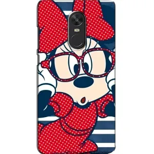 Эксклюзивный чехол для Xiaomi Redmi Note 4X (AlphaPrint - Мультяшные) (Маус в очках)