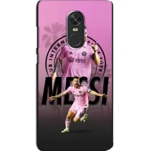 Чохли для Ксяомі Редмі Ноут 4Х - Лео Мессі Маямі (Messi Miami)