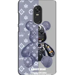 Крутые Чехлы Луи Виттон для Xiaomi Redmi Note 4X (AlphaPrint) (Робот Мишка)