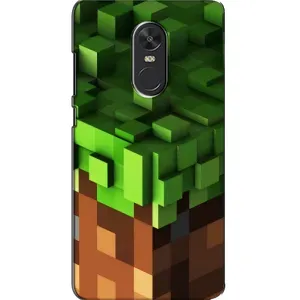 Чохол Майнкрафт на Xiaomi Redmi Note 4X (AlphaPrint) Minecraft (текстура Майнкрафт)