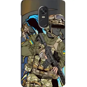 Чехлы с картинкой ЗСУ для Xiaomi Redmi Note 4X (AlphaPrint) (Воїн ЗСУ)