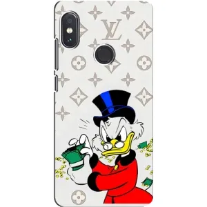 Чехлы для Xiaomi Redmi Note 5 Pro - Скрудж МакДак Louis Vuitton (PREMIUMPrint) (Баксы Скрудж)