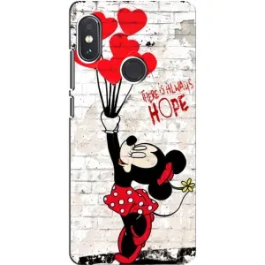 Чехол Disney Mouse Xiaomi Redmi Note 5 Pro (PREMIUMPrint) (Heart Minni)