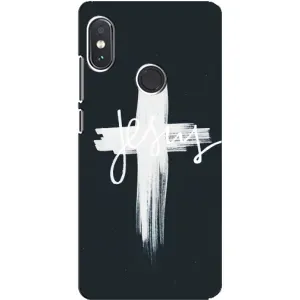 Чехол для Xiaomi Redmi Note 5 Pro (AlphaPrint) - (Христианские) (Иисус)
