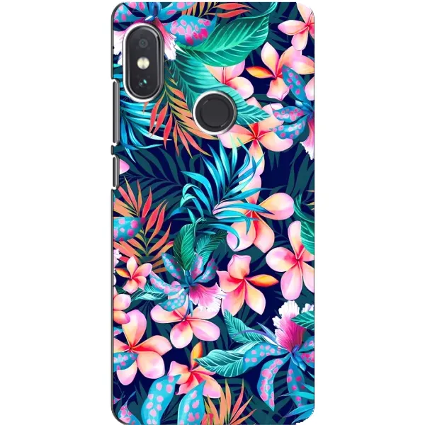 Чехол с принтом «Красочные цветы» для Xiaomi Redmi Note 5 Pro