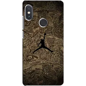 Чехлы для Xiaomi Redmi Note 5 Pro - с картинкой JORDAN (AlphaPrint) (Logo Jordan)
