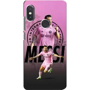 Чохли для Сяомі Редмі Нот 5 Про - Лео Мессі Маямі (Messi Miami)