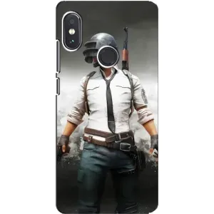 Чехол PUBG для Сяоми Редми Ноут 5 Про (AlphaPrint)