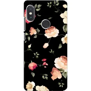 Чехлы с Цветами для Xiaomi Redmi Note 5 Pro (VPrint) (Розочки)
