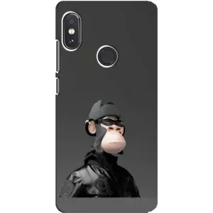Чехлы с Обезьянами NFT для Xiaomi Redmi Note 5 Pro (AlphaPrint) (стильная обезьяна NFT)