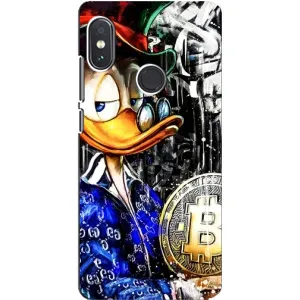 Чехлы для Сяоми Редми Ноут 5 - Scrooge MagDag (PREMIUMPrint) (Биткойн Скрудж)