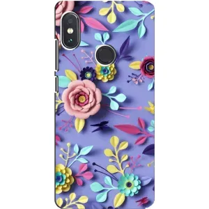Чехлы с Цветами для Xiaomi Redmi Note 5 (VPrint) (Цветочный дизайн)