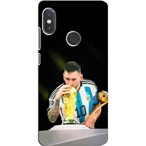 Чохли для Xiaomi Redmi Note 5 (Leo чемпіон) (AlphaPrint) (Кубок Мессі)