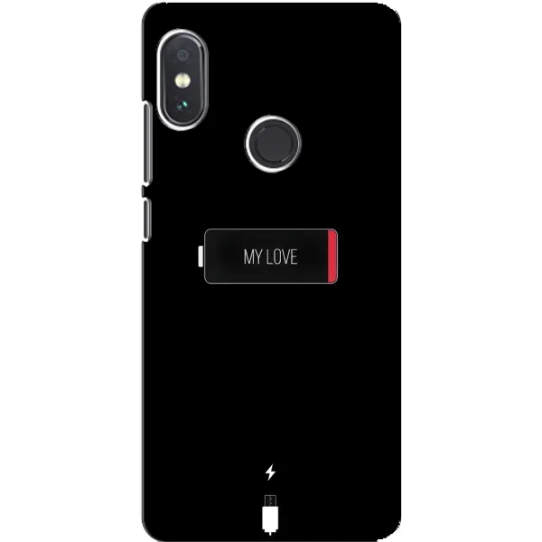 Чехол с принтом «Love battery» для Xiaomi Redmi Note 5