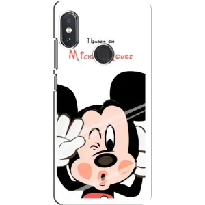 Эксклюзивный чехол для Xiaomi Redmi Note 5 (AlphaPrint - Мультяшные) (Маус Микки)