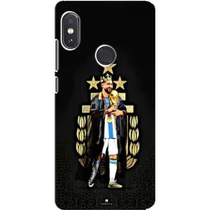 Чохли для Xiaomi Redmi Note 5 (Leo чемпіон) (AlphaPrint) (Мессі Король)