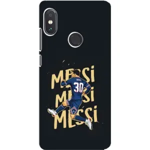Чохли для Xiaomi Redmi Note 5 (Leo чемпіон) (AlphaPrint) (Messi ПСЖ)