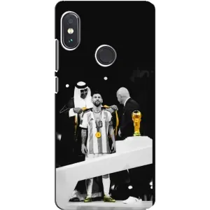 Чохли для Xiaomi Redmi Note 5 (Leo чемпіон) (AlphaPrint) (Мессі коронований)