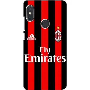 Чохли для Xiaomi Redmi Note 5 (VPrint) - Футбольні клуби (Milan)
