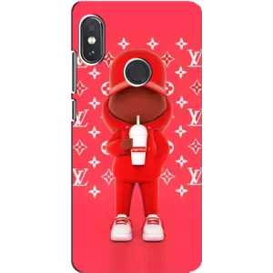 Крутые Чехлы Луи Виттон для Xiaomi Redmi Note 5 (AlphaPrint) (Модный стиль)