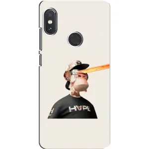 Чехлы с Обезьянами NFT для Xiaomi Redmi Note 5 (AlphaPrint) (обезьяна NFT в очках)