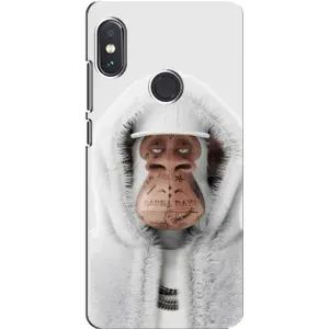 Чехлы с Обезьянами NFT для Xiaomi Redmi Note 5 (AlphaPrint) (обезьяна NFT в тату)