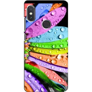 Чехлы (ART) Цветы на Xiaomi Redmi Note 5 (VPrint) (Семицветик)