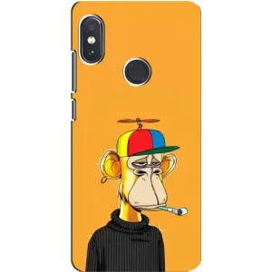 Чехлы с Обезьянами NFT для Xiaomi Redmi Note 5 (AlphaPrint) (Скучающая Обезьяна NFT)