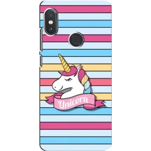 Чехол для Сяоми Редми Ноут 5 - (Единорожки - Новинки) (AlphaPrint) (Unicorn)
