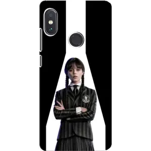 Чохли Венсдей на Xiaomi Redmi Note 5 Уенсдей (AlphaPrint) (W-Wednesday)