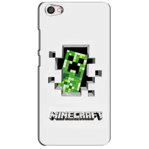 Чохол Майнкрафт на Xiaomi Redmi Note 5A (AlphaPrint) Minecraft (кріпер Майнкрафт)