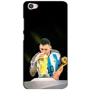 Чехлы для Xiaomi Redmi Note 5A (Leo чемпион) (AlphaPrint) (Кубок Месси)