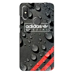 Чехлы Адидас для Xiaomi Redmi Note 6 Pro (AlphaPrint) (Адидас принт)