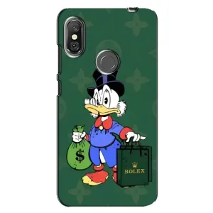 Чехли для Xiaomi Redmi Note 6 Pro - Скрудж МакДак Louis Vuitton (PREMIUMPrint) (Богата Утка)