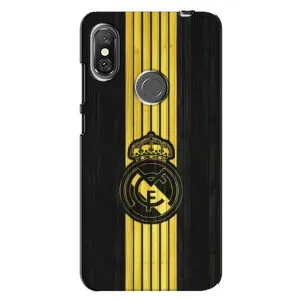 ФК Реал Мадрид чохли для Xiaomi Redmi Note 6 Pro (AlphaPrint) (фон Реал Мадрид)