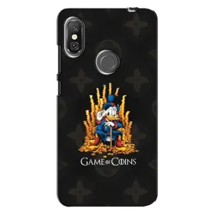 Чехли для Xiaomi Redmi Note 6 Pro - Скрудж МакДак Louis Vuitton (PREMIUMPrint) (Король грошей)