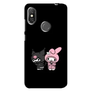Чохол з кроликом Куромі на Xiaomi Redmi Note 6 Pro (Куромі і Мелоді)
