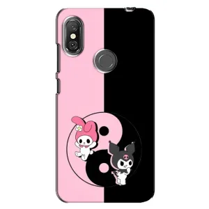 Чохол з кроликом Куромі на Xiaomi Redmi Note 6 Pro (Куромі Інь Янь)